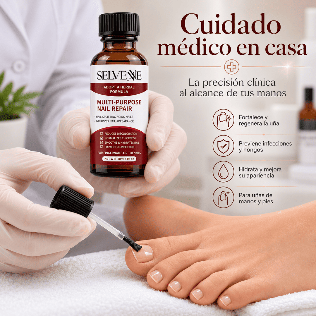 Sérum Anti Fúngico Selvenne - Triple Acción Para Tus Uñas