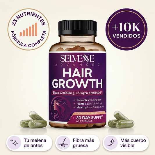 Selvenne Hair Growth - Vitaminas Para Tu Cabello