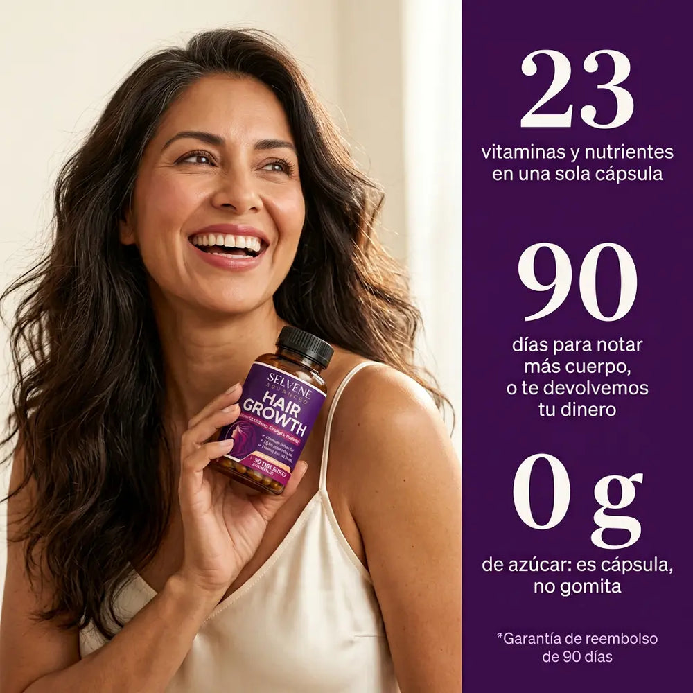 Selvenne Hair Growth - Vitaminas Para Tu Cabello