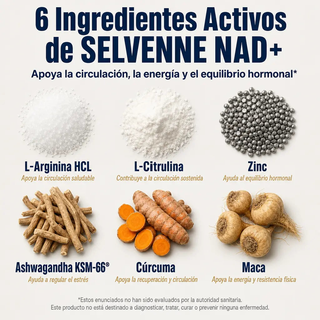 Selvenne NAD+ | Erecciones Más Firmes Y Más Ganas