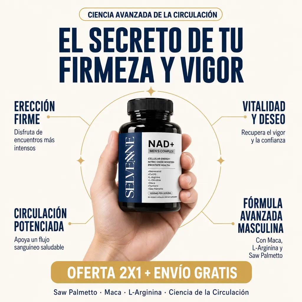 Selvenne NAD+ | Erecciones Más Firmes Y Más Ganas