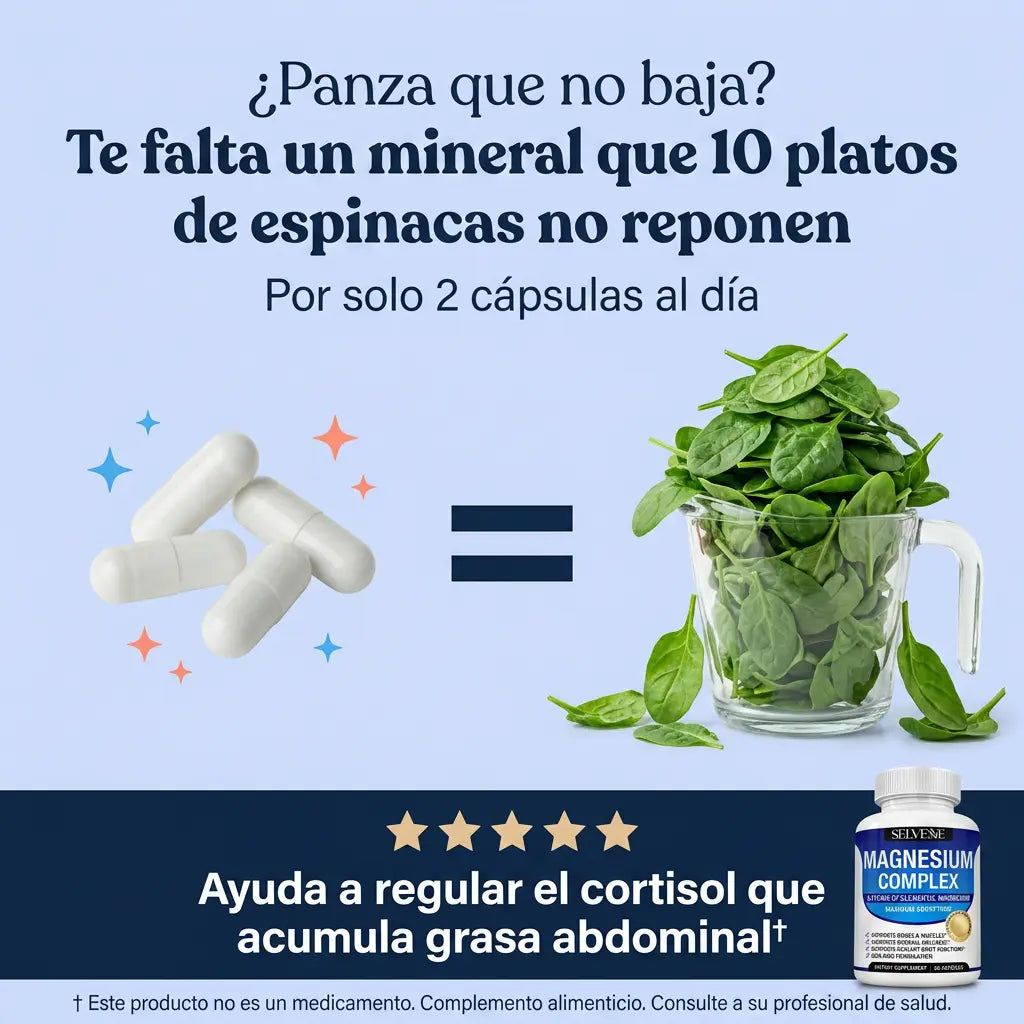Selvenne™ Magnesio Complejo - Fórmula Avanzada 8-en-1